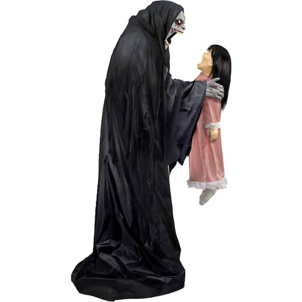 Soul Sucker by Tekky, Indoor or Covered Outdoor Premium Halloween Animatronic, Plug-In or Battery Operated
