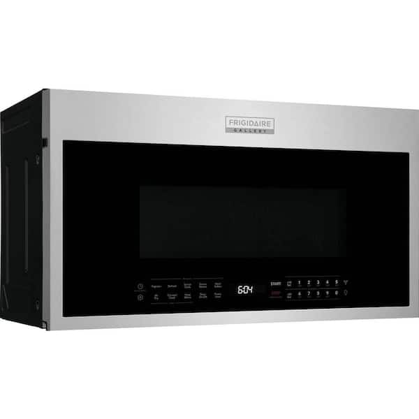 Gallery 30 in. 1.9 cu. ft. Over the Range Microwave in Stainless Steel with Air Fry