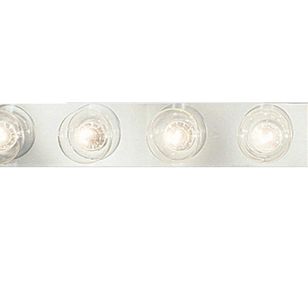 Broadway 24" Polished Chrome Four-Light Bath Vanity Fixture