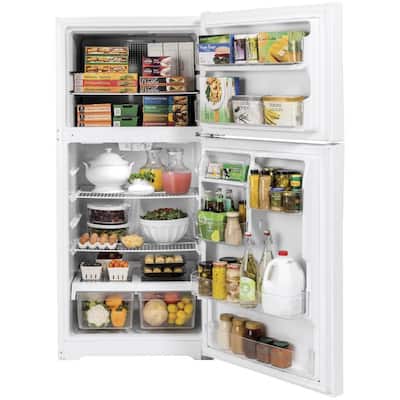19.2 cu. ft. Top Freezer Refrigerator in White, ENERGY STAR