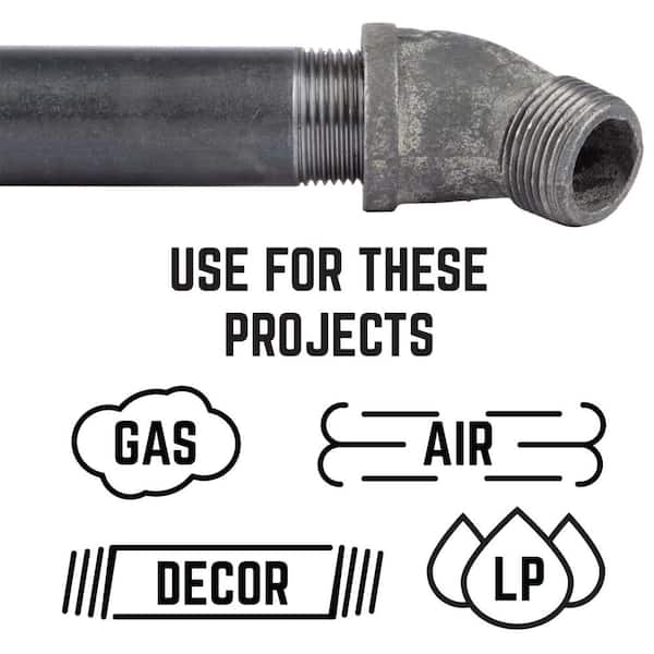 Black Malleable Iron Pipe Fittings And Steel Nipples