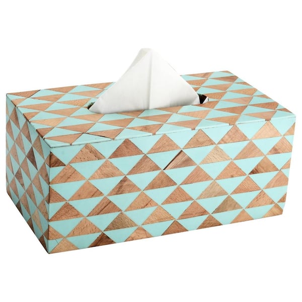 1pc Ceramic Tissue Box, Tissue Box Cover, Napkin Dispenser Container,  Creative Tissue Holder, Tissue Storage Box For Bathroom Living Room Bedroom  Vani