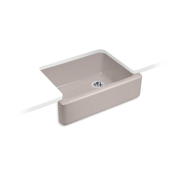 Whitehaven 29.75 in. Undermount Cast Iron Single-Bowl Farmhouse Kitchen Sink