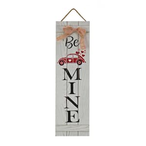 24 in. Be Mine Wall Sign