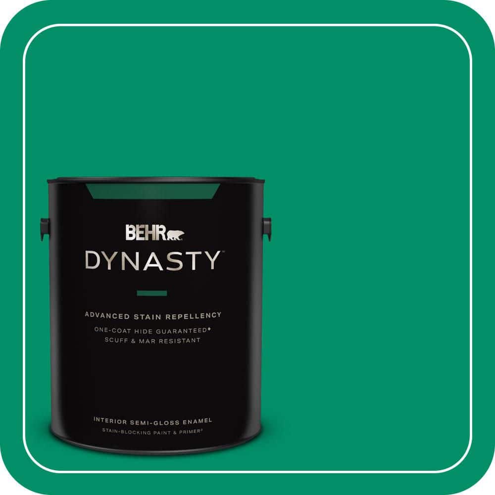 1 gal. #MQ4-15 Balsam One-Coat Hide Semi-Gloss Enamel Interior Stain-Blocking Paint & Primer price history on PriceWatchPro