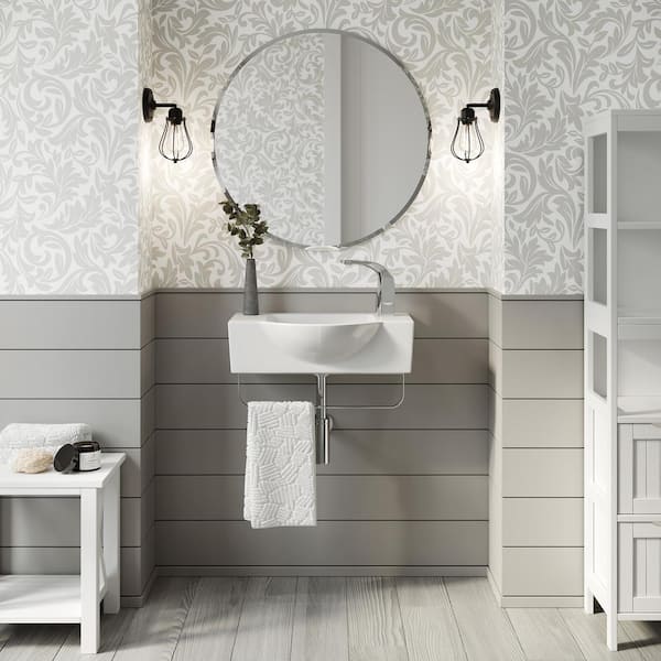 Swiss Madison Chateau 21.5 in. Right Side Faucet Wall-Mount