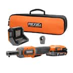 18V Brushless Cordless 1/4 in. Ratchet Kit with (1) 2.0 Ah Battery and Charger and Protective Boot