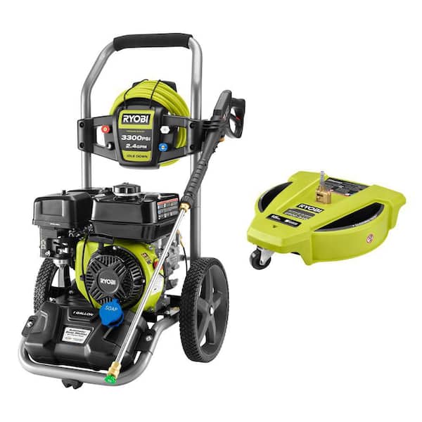 RYOBI 3300 PSI 2.4 GPM Cold Water Gas Pressure Washer with 212cc