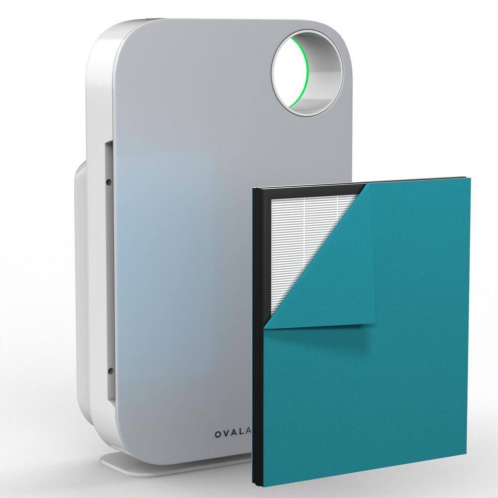 3-Stage 5-in-1 Air Purifier for Rooms Upto 600 sq. ft. Reduces Allergies, A