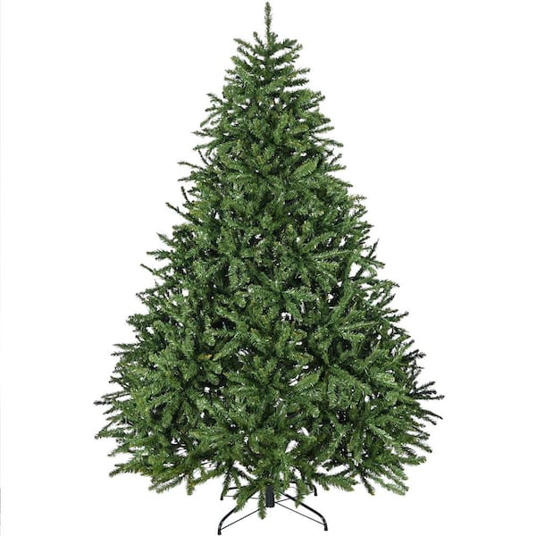 LORDEAR 7 ft Premium Pre-Lit Full Artificial Christmas Tree,Holiday Decoration Green Christmas Tree with 700 LED Lights