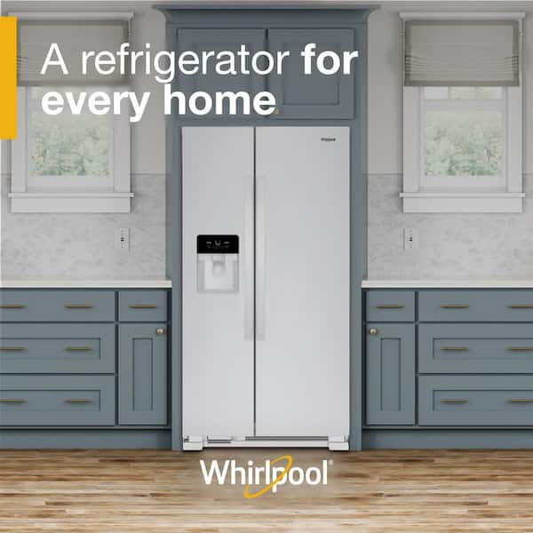 Reviews for Whirlpool 21.4 cu. ft. Side by Side Refrigerator in