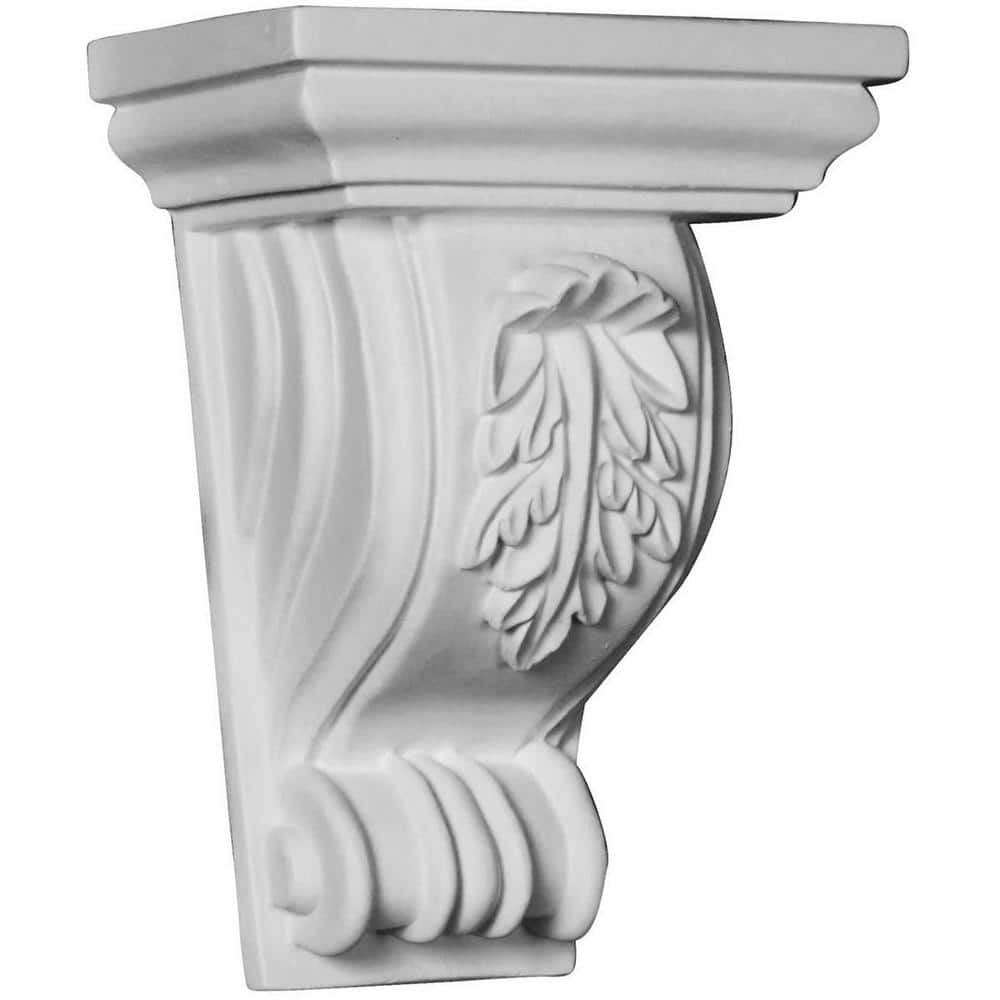 Ekena Millwork 4-5/8 in. x 6-1/4 in. x 3-1/8 in. Polyurethane Cole Corbel