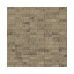 Take Home Sample - Grizzly Gray 4 in. x 4 in. X 0.2 in. Stone Peel and Stick Wall Mosaic Tile (0.11 sq.ft/Each)