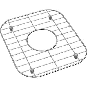 Dayton 12.4375 in. x 10.6875 in. Bottom Grid for Kitchen Sink in Stainless Steel