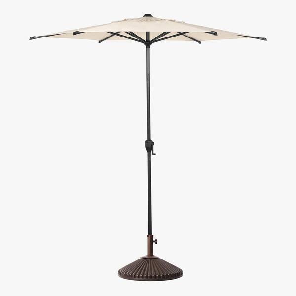 abba patio umbrella weights Abba Patio 11 lbs. Plastic Patio Umbrella Base in Bronze