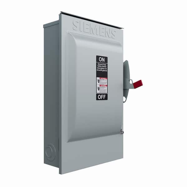 Siemens 200 Amp 240-V 3-Pole Non-Fusible Outdoor General Duty VBII