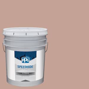 5 gal. PPG1061-4 Just Rosey Flat Exterior Paint