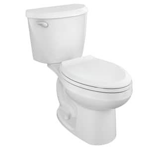 Colony 3 2-Piece 1.28 GPF Single Flush Elongated Toilet in White, Seat Not Included