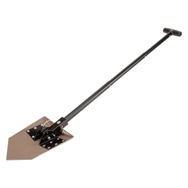 Delta Pro Collapsible Shovel – 6061 Aluminum Blade and 44 in. Aluminum Handle for Camping and Off-Road – Flat Dark Earth