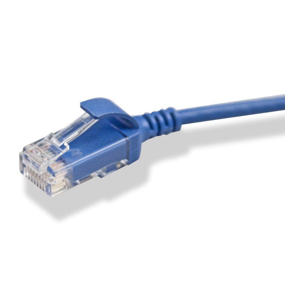 Leviton eXtreme 15 ft. High-Flex HD6 Patch Cord, Blue 6H460-15L - The ...