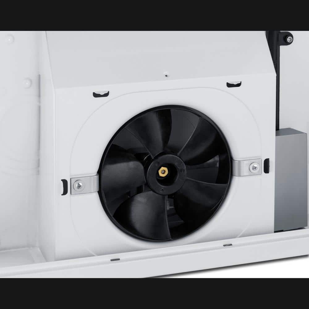 20" White Stainless Steel Convertible Under Cabinet Range Hood