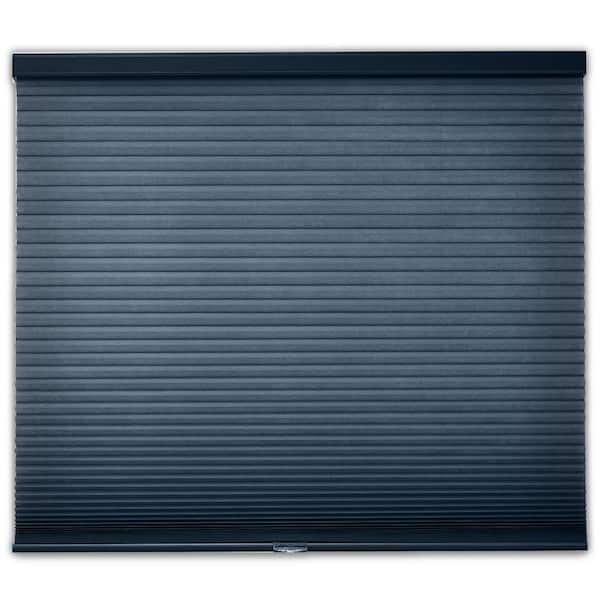 Cut-to-Size Skyline Ocean Light Filtering Cordless Polyester Honeycomb Cellular Shades 49.75 in. W x 64 in. L