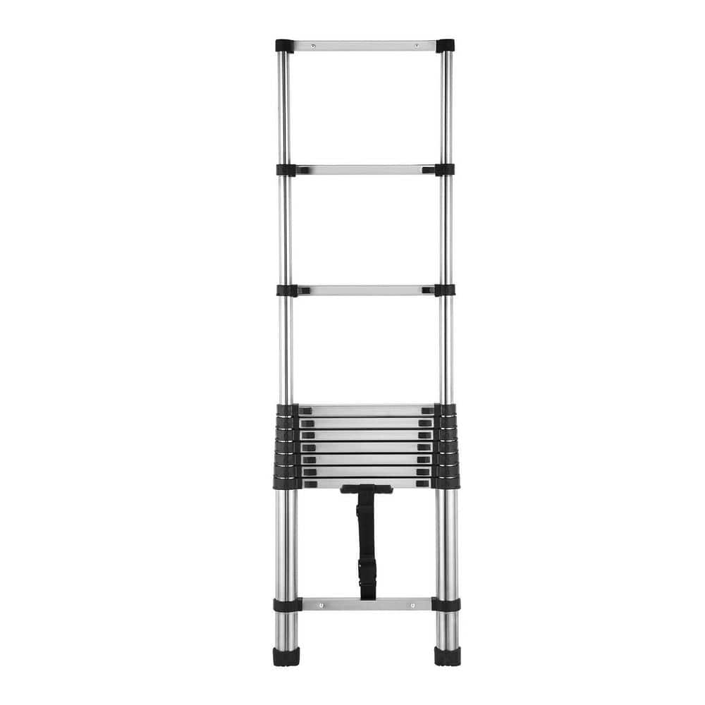 8.5 ft. Reach Steel Step StoolTelescoping Ladder, 330 lbs. Capacity and Non-Slip Feet, Portable 9-Step for Home,RV, Loft price history on PriceWatchPro