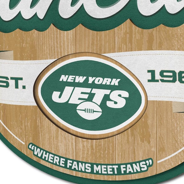 New York Jets Team Man Cave Sign