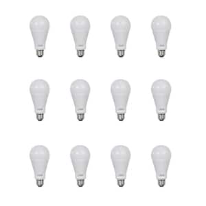 200-Watt Equivalent A21 Non-Dimmable High Brightness Frosted E26 Medium Base LED Light Bulb in Daylight 5000K (12-Pack)