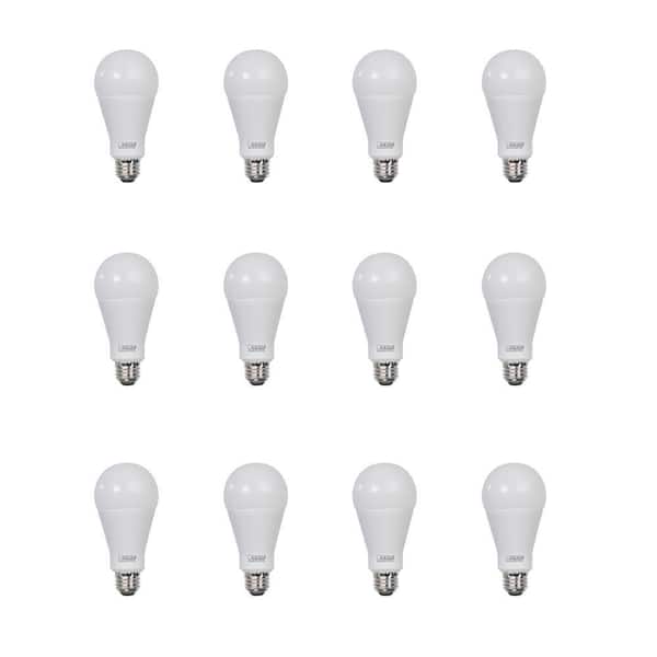 Feit Electric 200-Watt Equivalent A21 Non-Dimmable High Brightness Frosted E26 Medium Base LED Light Bulb in Daylight 5000K (12-Pack)