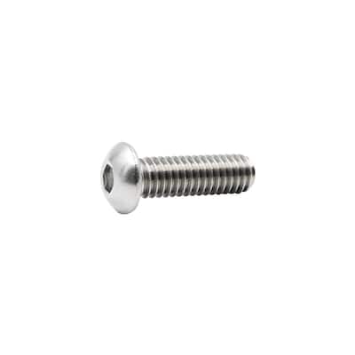 25 1/4-28x5/8 Socket Allen Head Cap Screw Stainless Steel Fine Thread 1/4x5/8