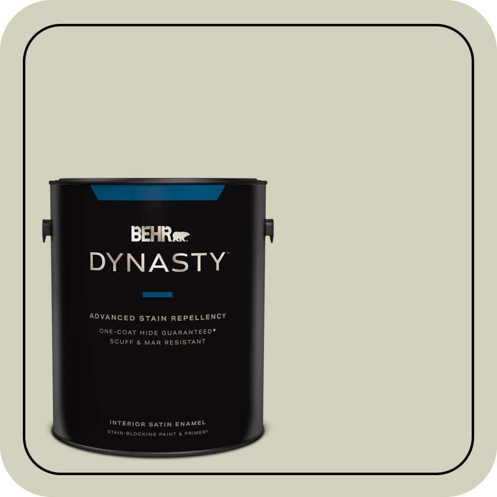 1 gal. #400E-3 Mountain Haze Satin Enamel Interior Stain-Blocking Paint and Primer price history on PriceWatchPro
