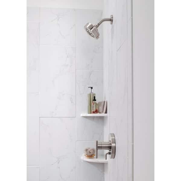 Tiber 1-Handle Pressure Balance Diverter Valve Trim Kit in Polished Chrome (Valve Included)