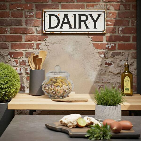 1-Piece Ribbed Glass Kitchen Canisters and Jars with Lid