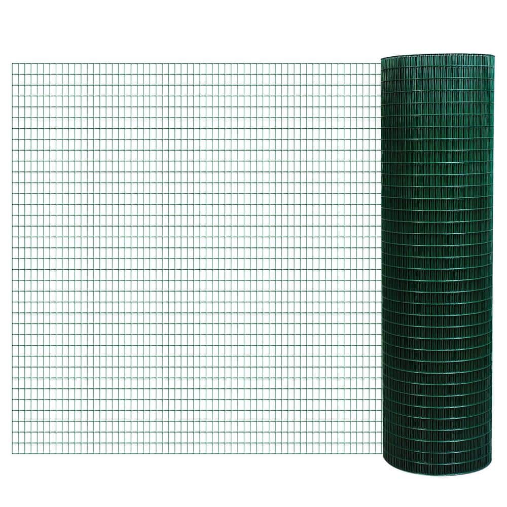 35.5 in. x 98 ft. Green Steel Hardware Cloth, 1/2 x 1 in. Garden Wire Mesh Fence for Chicken Coop, Rabbit Hutch, Aviary price history on PriceWatchPro