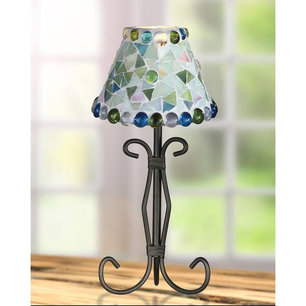 Unbranded 8.5 in. Red Black Umbrella Candle Votive