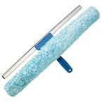 18 in. Microfiber Combi-Squeegee Scrubber Connect and Clean Locking System