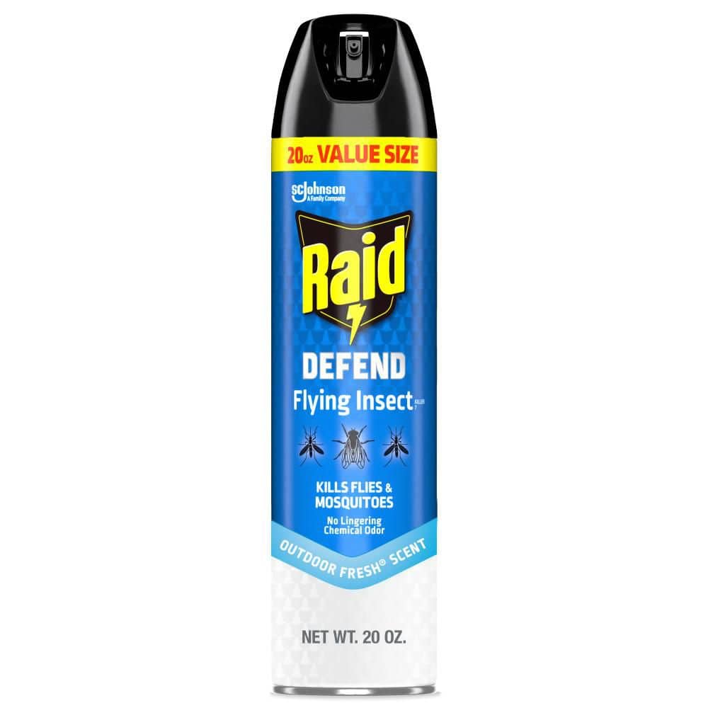20 oz. Defend Flying Insect Killer 7, Flying Insect Spray Can, Outdoor Fresh Scent, Insect Killer (2-Pack) price history on PriceWatchPro