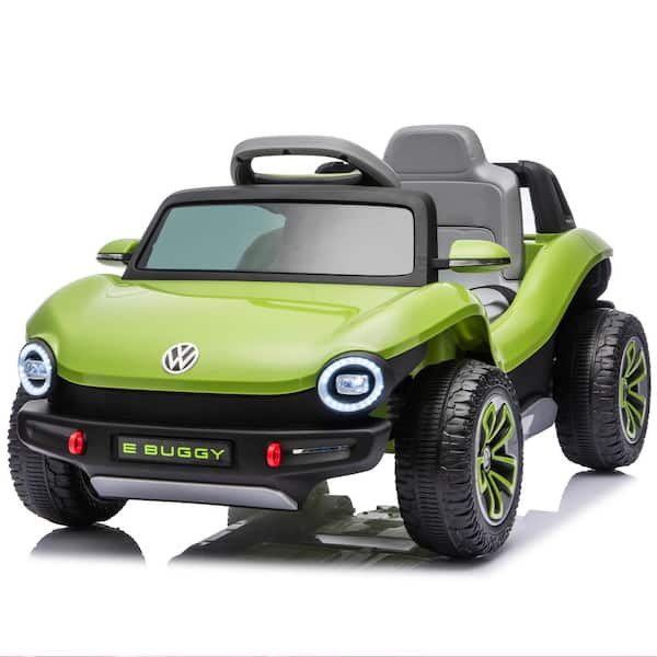 12V Licensed Volkswagen Beetle Kids Ride On Electric Car W/2.4G PC for kids 3-5 in Green