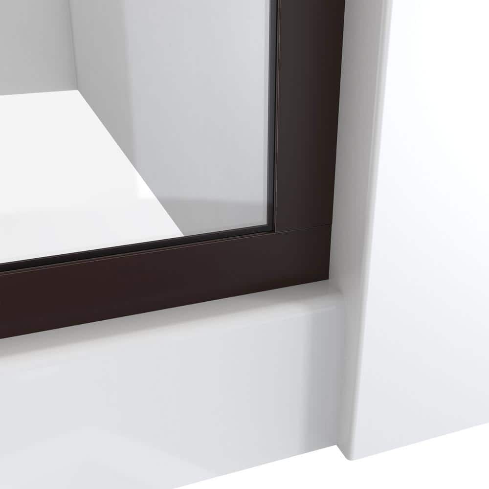 Linea 30" x 72" Frameless Shower Screen in Oil Rubbed Bronze