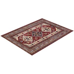 Tribal One-of-a-Kind Bohemian Red 5 ft. 0 in. x 6 ft. 9 in. Tribal Area Rug