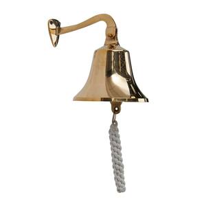 6 in. Gold Nautical Bell