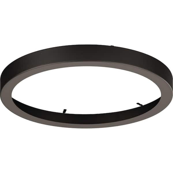 Progress Lighting Everlume 11 in. Antique Bronze Edgelit Round Trim Ring