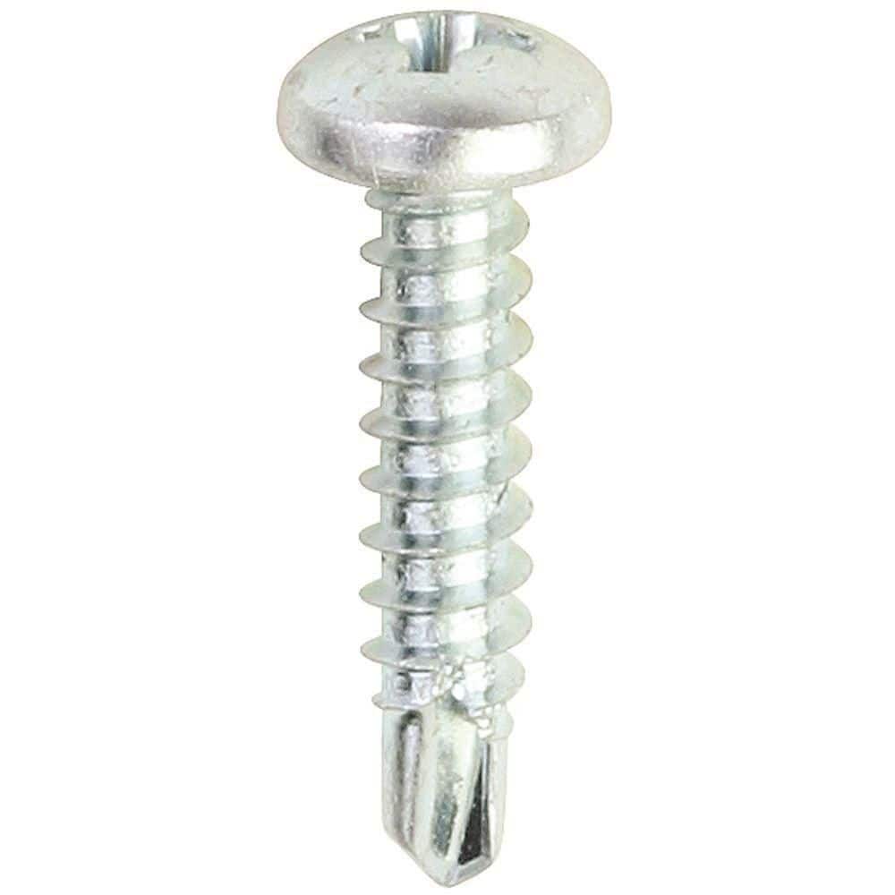 8 x 1-1/2 in. Screw Pan Head Phillips Self Drill (100-Box)