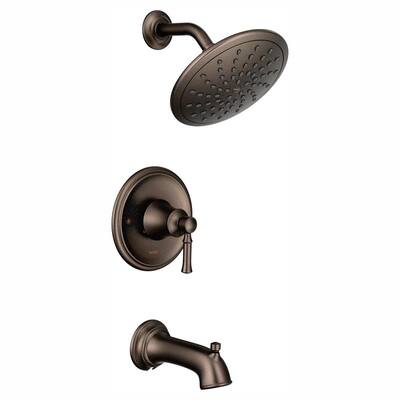 Moen 6803ORB Dartmoor Wasserhahn – Hoher Bogen, ölgeriebene Bronze, Einlochmontage
