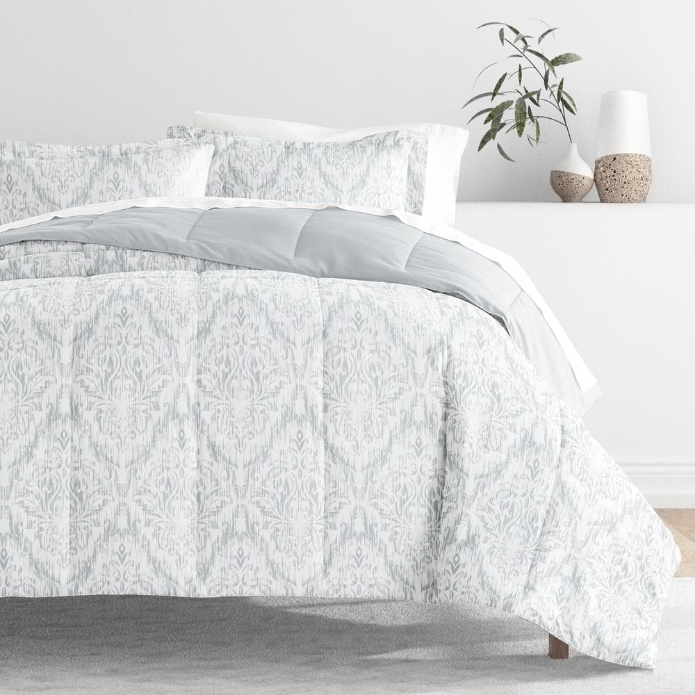 California King English Countryside Reversible Microfiber Bedding Set