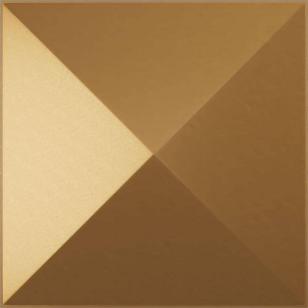 Ekena Millwork 11-7/8 in. W x 11-7/8 in. H Sellek EnduraWall Decorative ...