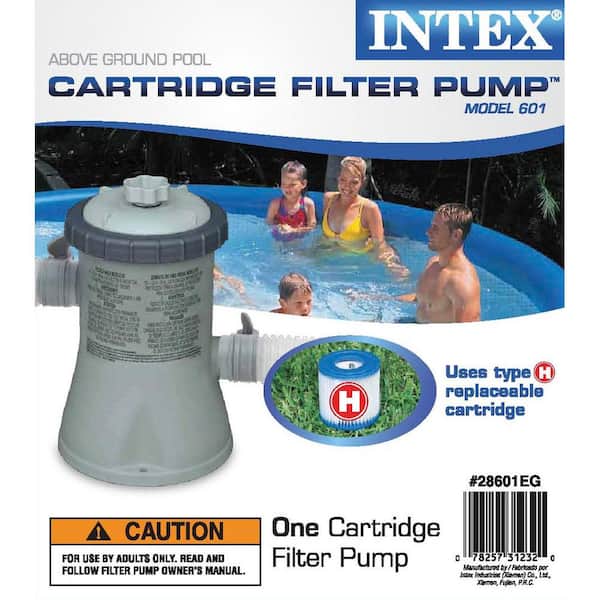 Intex Easy Set 10 ft. x 2.5 ft. Round 30 in. Deep Hard Sided 28200EH + - The Home Depot