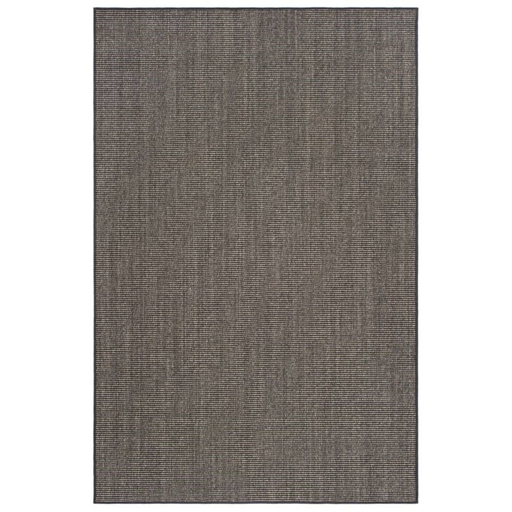 Martha Stewart 4 ft. x 6 ft. Charcoal Solid Color Area Rug price history on PriceWatchPro