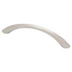 Tapered Bow 3-3/4 in. (96 mm) Center-to-Center Satin Nickel Drawer Pull